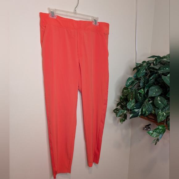 Athleta Brooklyn Ankle Pant – Size 12 Orange - Picture 2 of 10